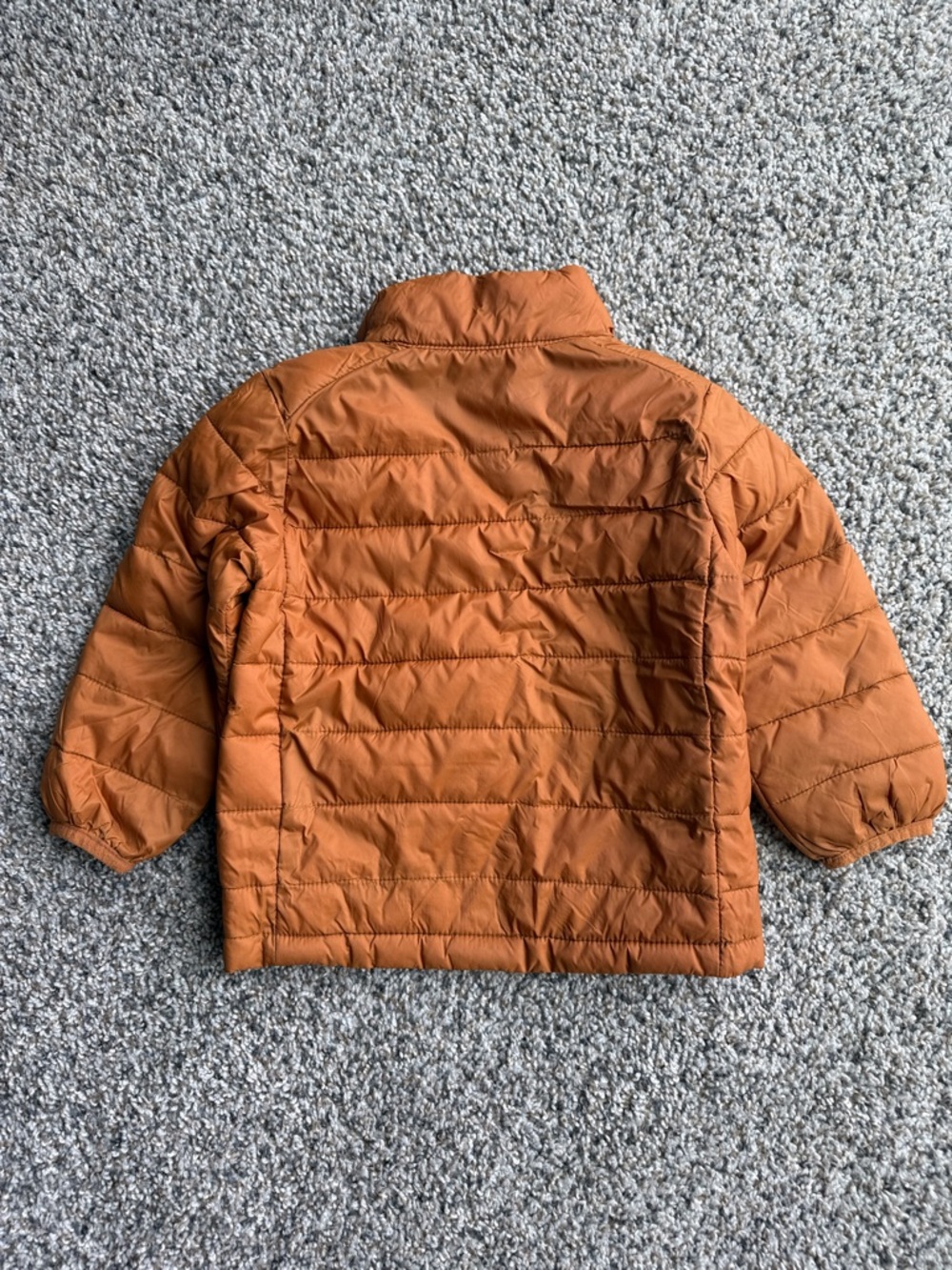Amazon Essentials Kids Quilted Puffer Jacket - Rust - Picture 4 of 4